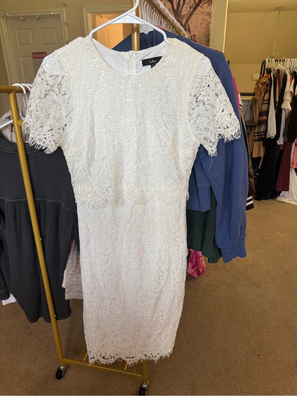 Lulu’s NWT white dress